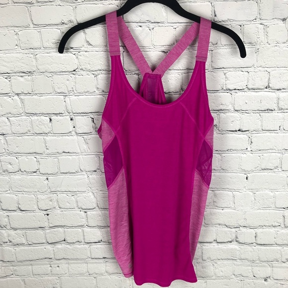 Athleta Tops - Athleta Pink Sports Support Tank-Sz Small